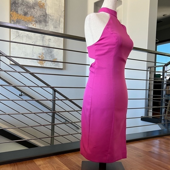NBD Sugar Pine Bodycon Dress in Fuchsia - Picture 5 of 9